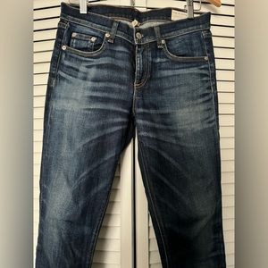 Rag & Bone skinny capri Doheny jeans size 28